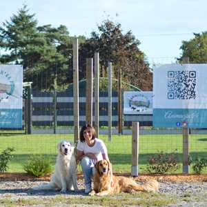 Severine, un dresseur de chiens à Saint-Germain-en-Laye