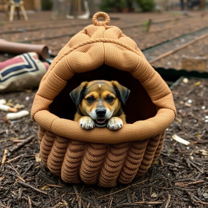 Comment aider votre chiot à dormir dans son panier ?