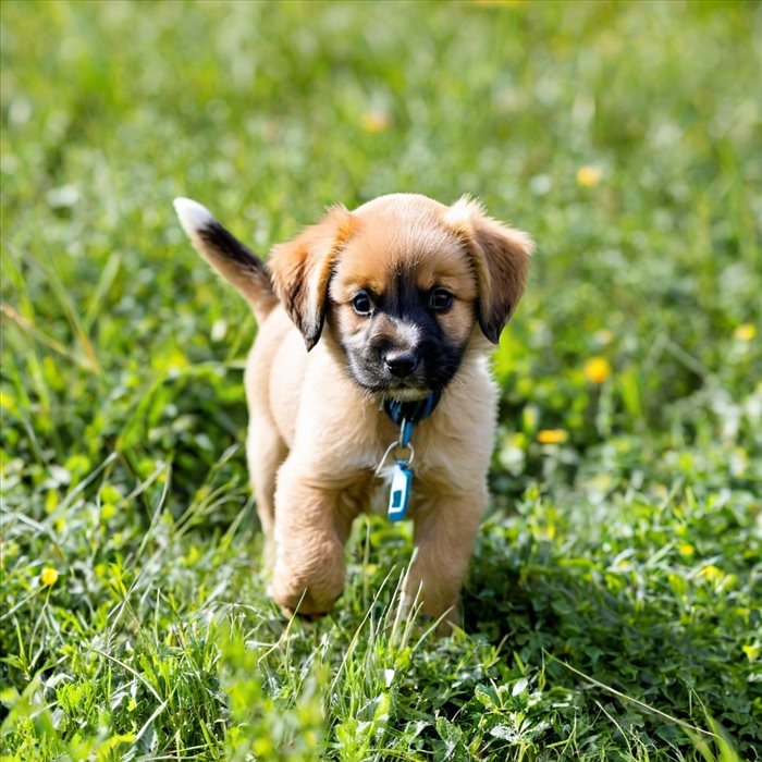 Identifier le type de poils chez les chiots